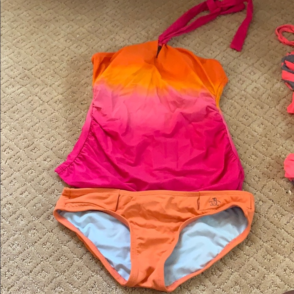 sunset bathing suit !💗🧡